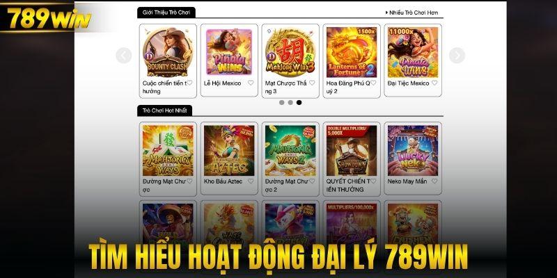 Tìm hiểu hoạt động đại lý 789win